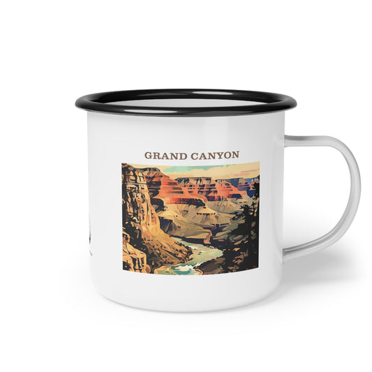 Grand Canyon Enamel Camp Cup