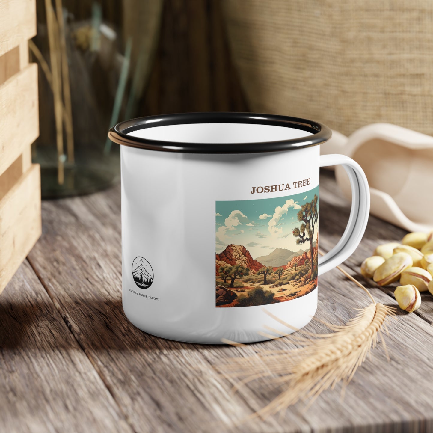 Joshua Tree Enamel Camp Cup