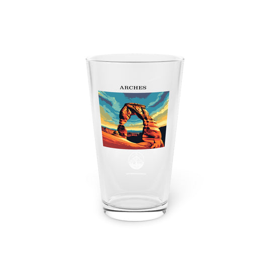 Arches Pint Glass, 16oz