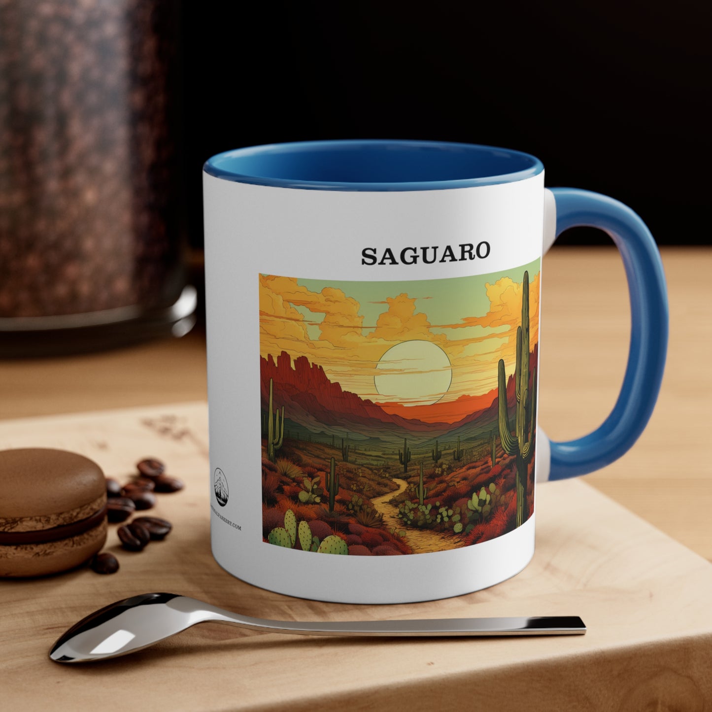 Saguaro Accent Coffee Mug, 11oz