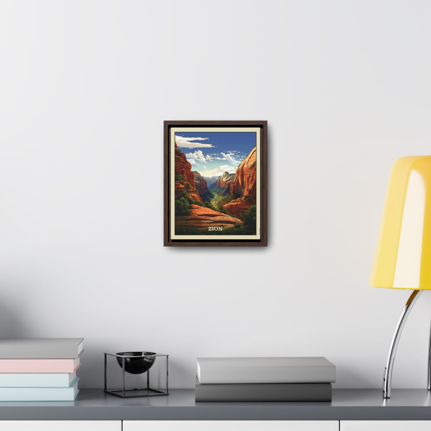 Zion Framed Gallery Canvas Wrap