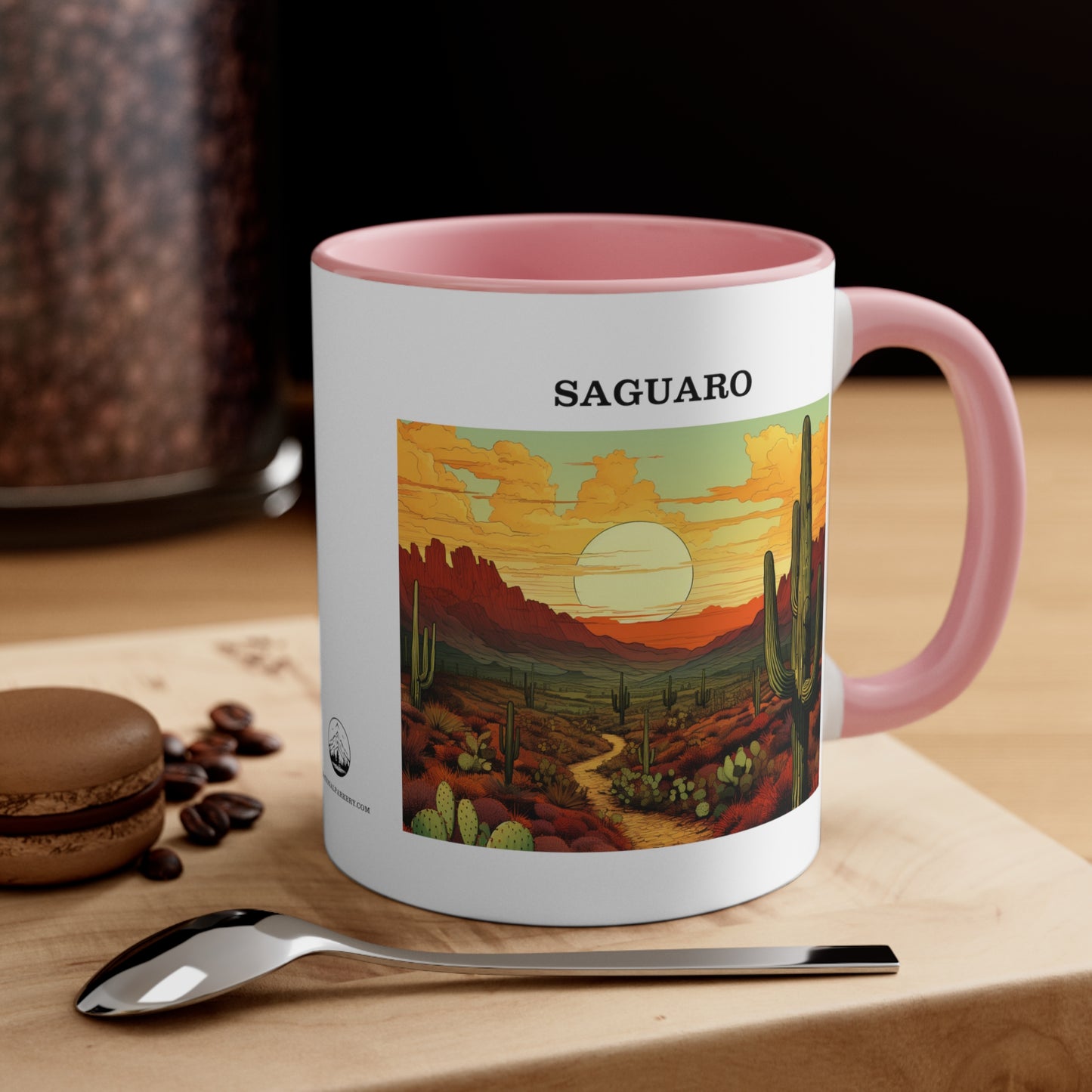 Saguaro Accent Coffee Mug, 11oz