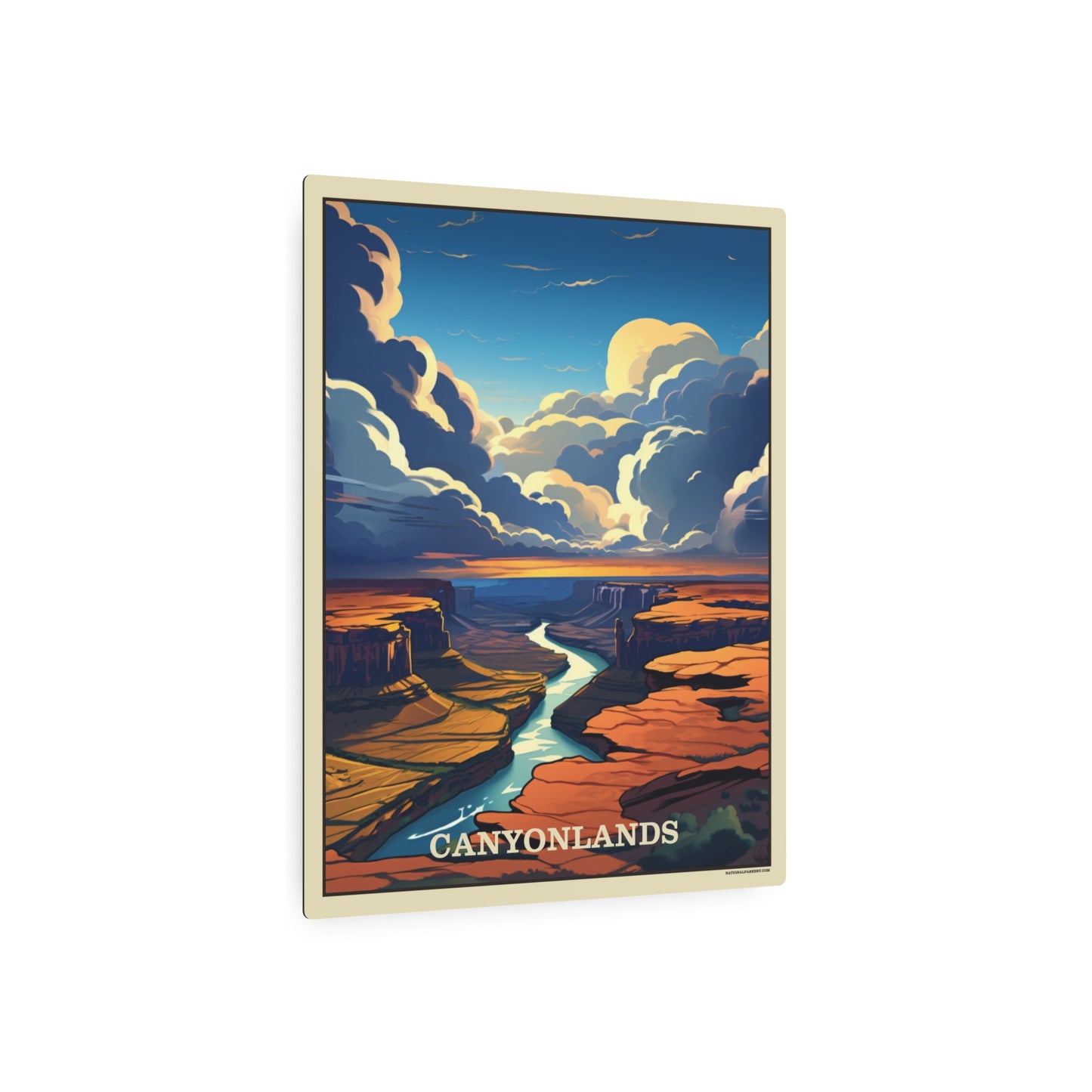 Canyonlands Metal Art Sign