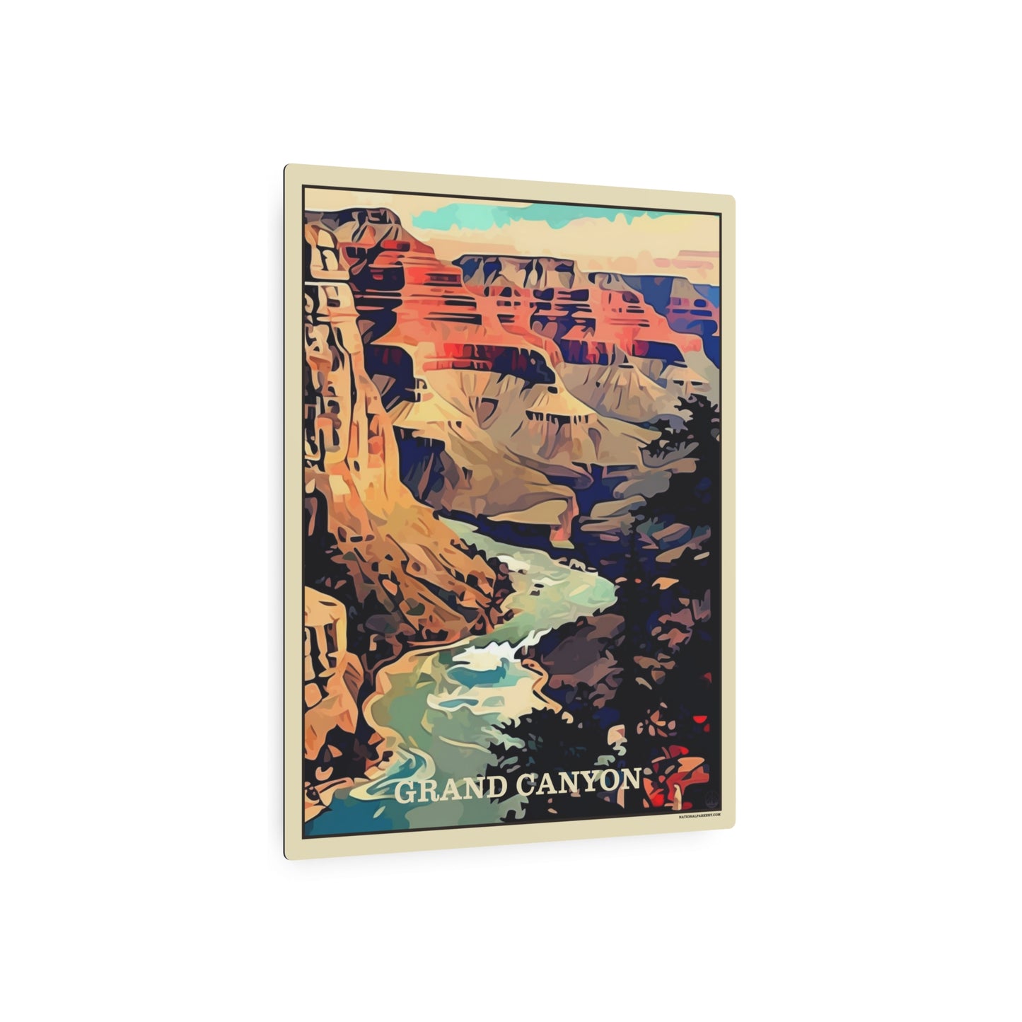 Grand Canyon I Metal Art Sign