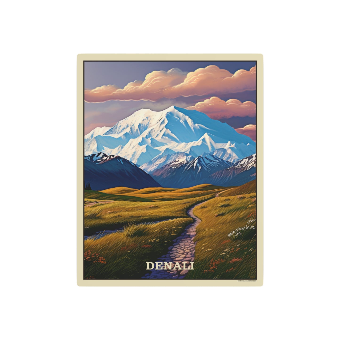 Denali Metal Art Sign