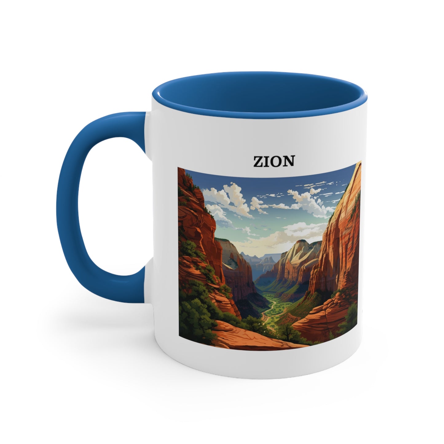 Zion Accent Coffee Mug, 11oz