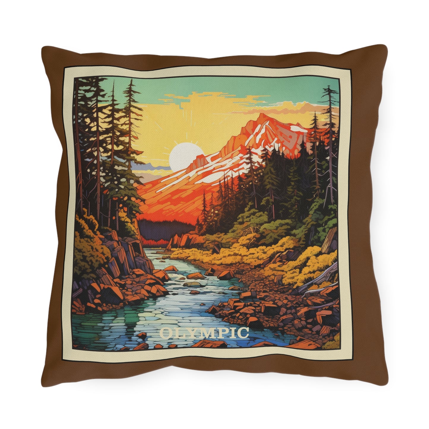 Olympic Outdoor Pillow