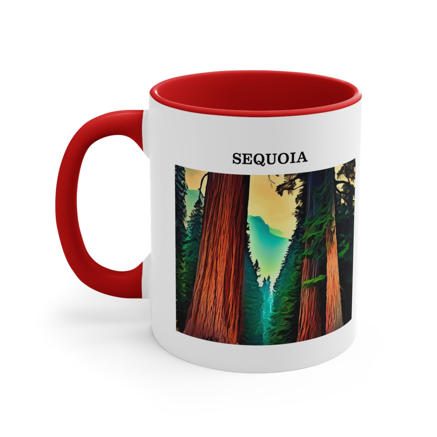 Sequoia Accent Coffee Mug, 11oz