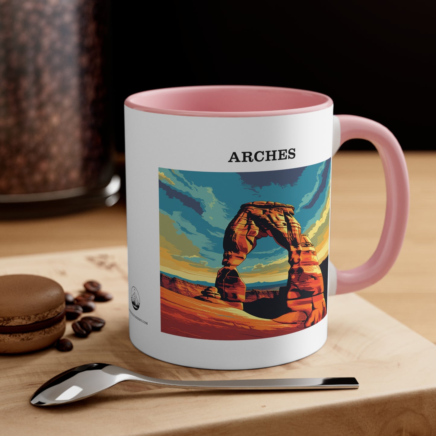 Arches Accent Coffee Mug, 11oz