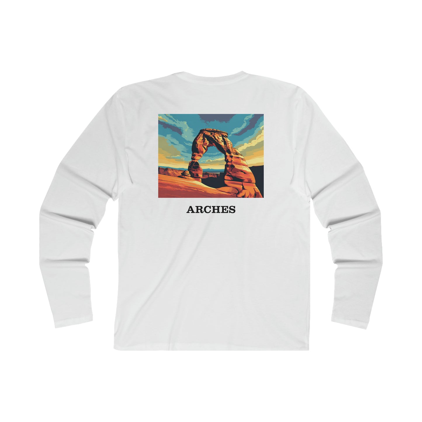 Arches Men's Long Sleeve Crew Tee