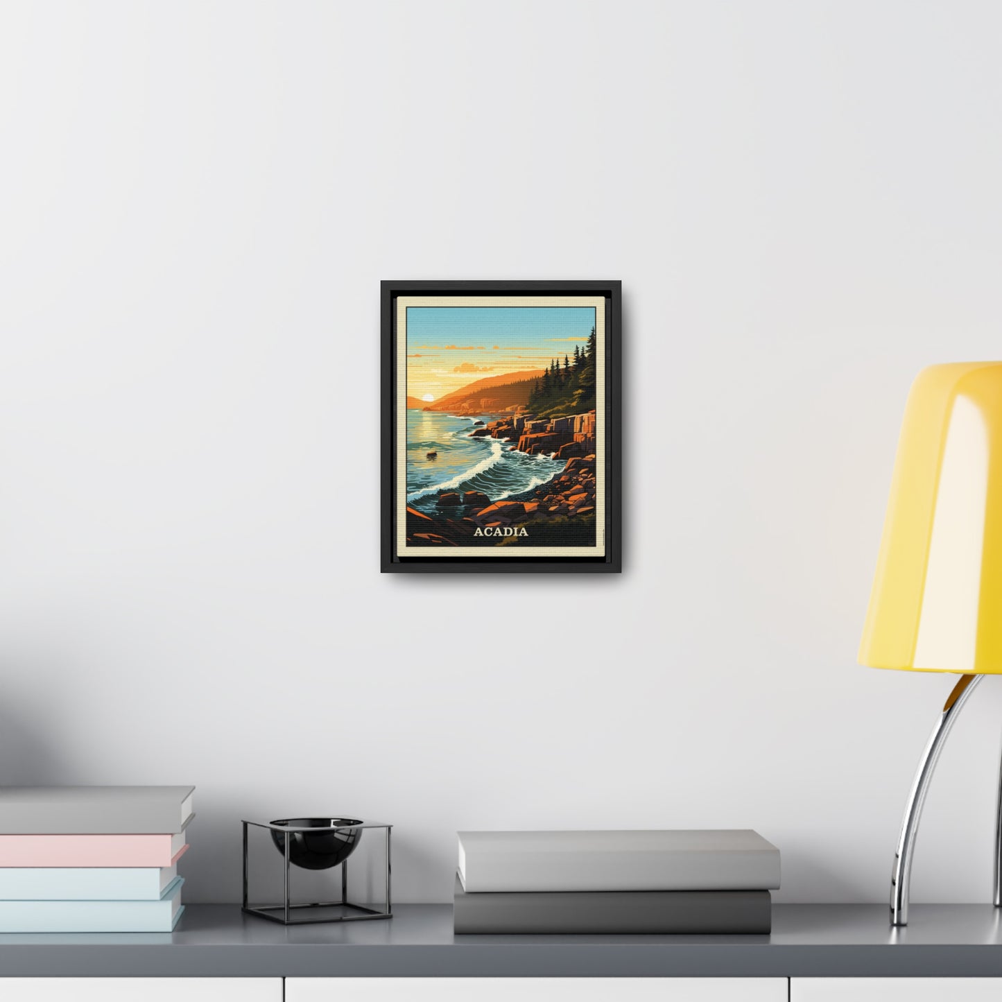 Acadia Framed Gallery Canvas Wrap