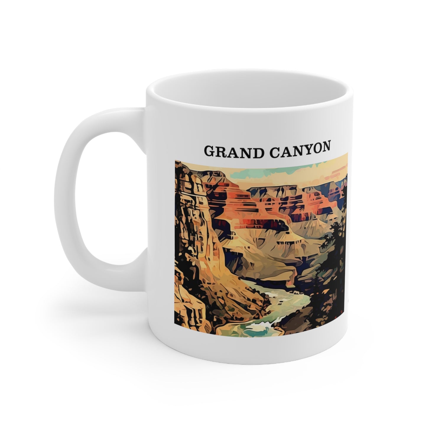 Grand Canyon Ceramic Mug 11oz