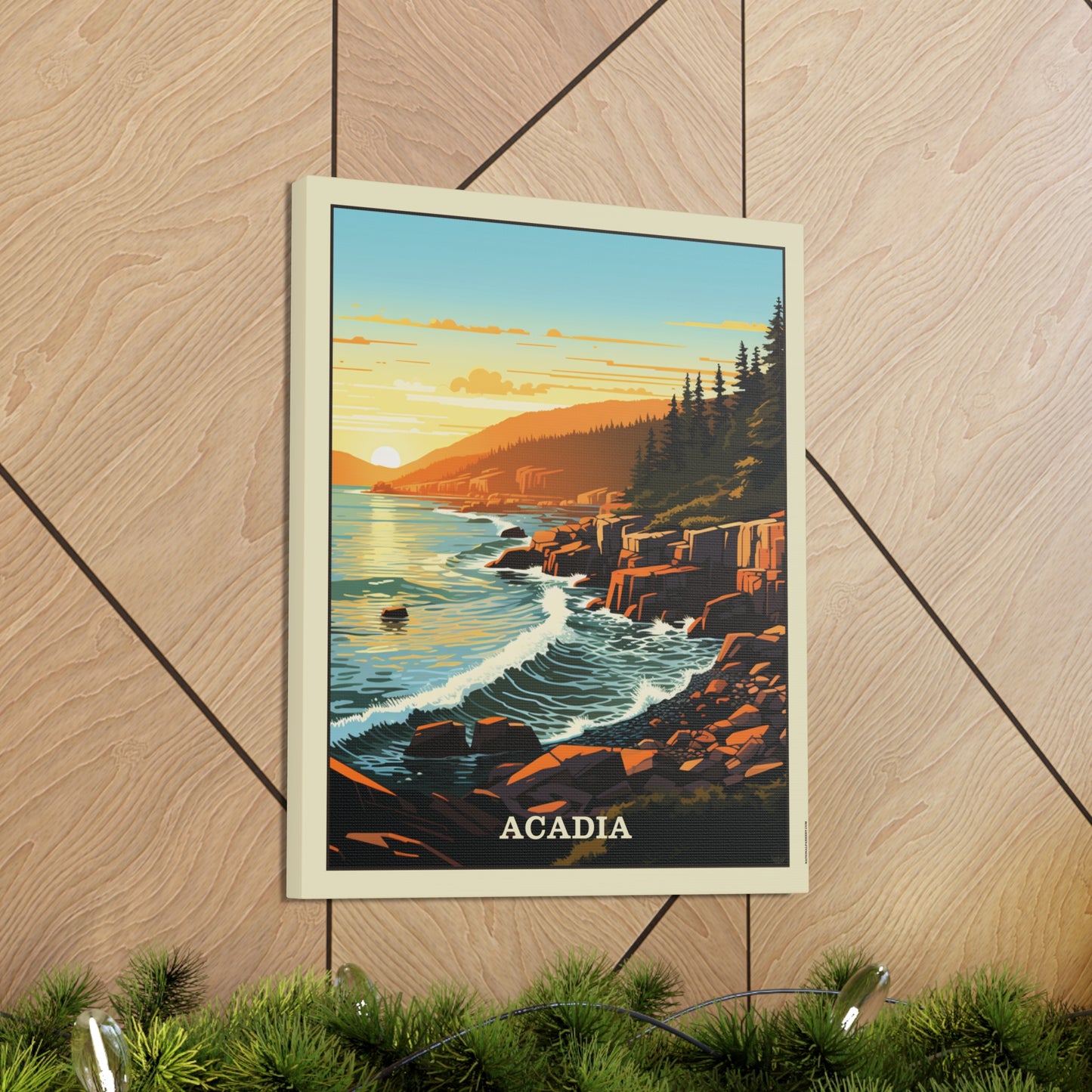 Acadia Canvas Gallery Wrap