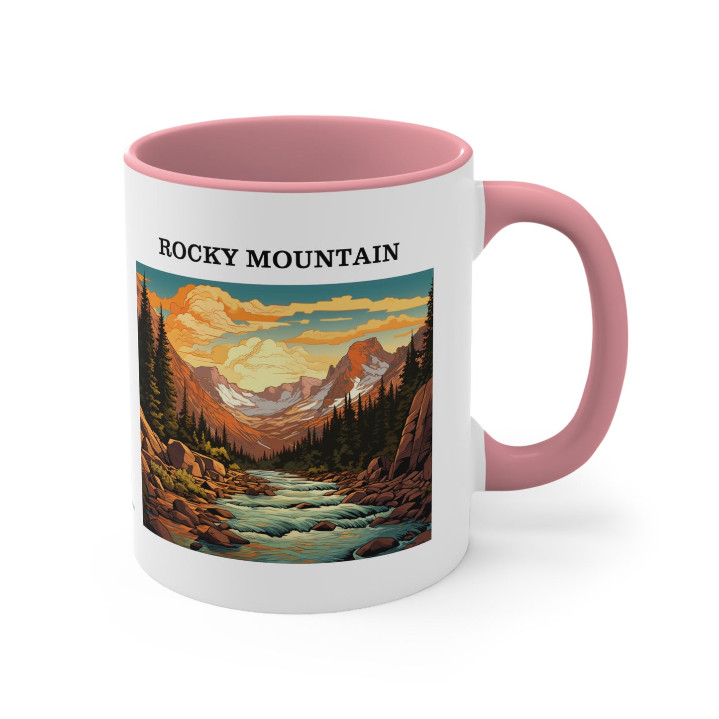 Rocky Mountain Accent Coffee Mug, 11oz