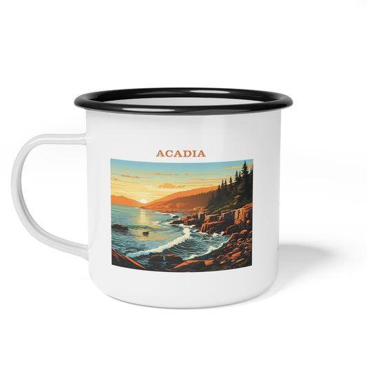 Acadia Enamel Camp Cup