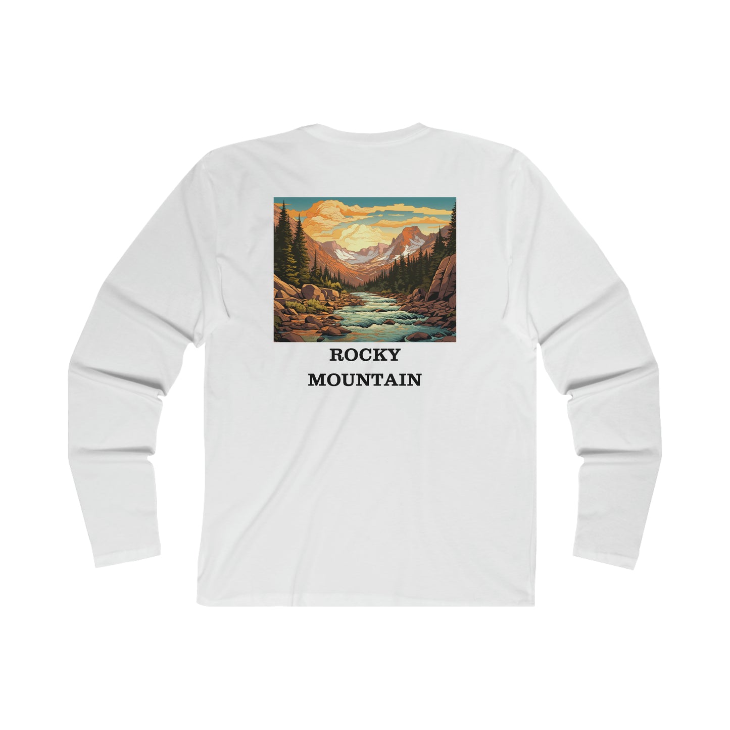 Rocky Mountain Men's Long Sleeve Crew Tee