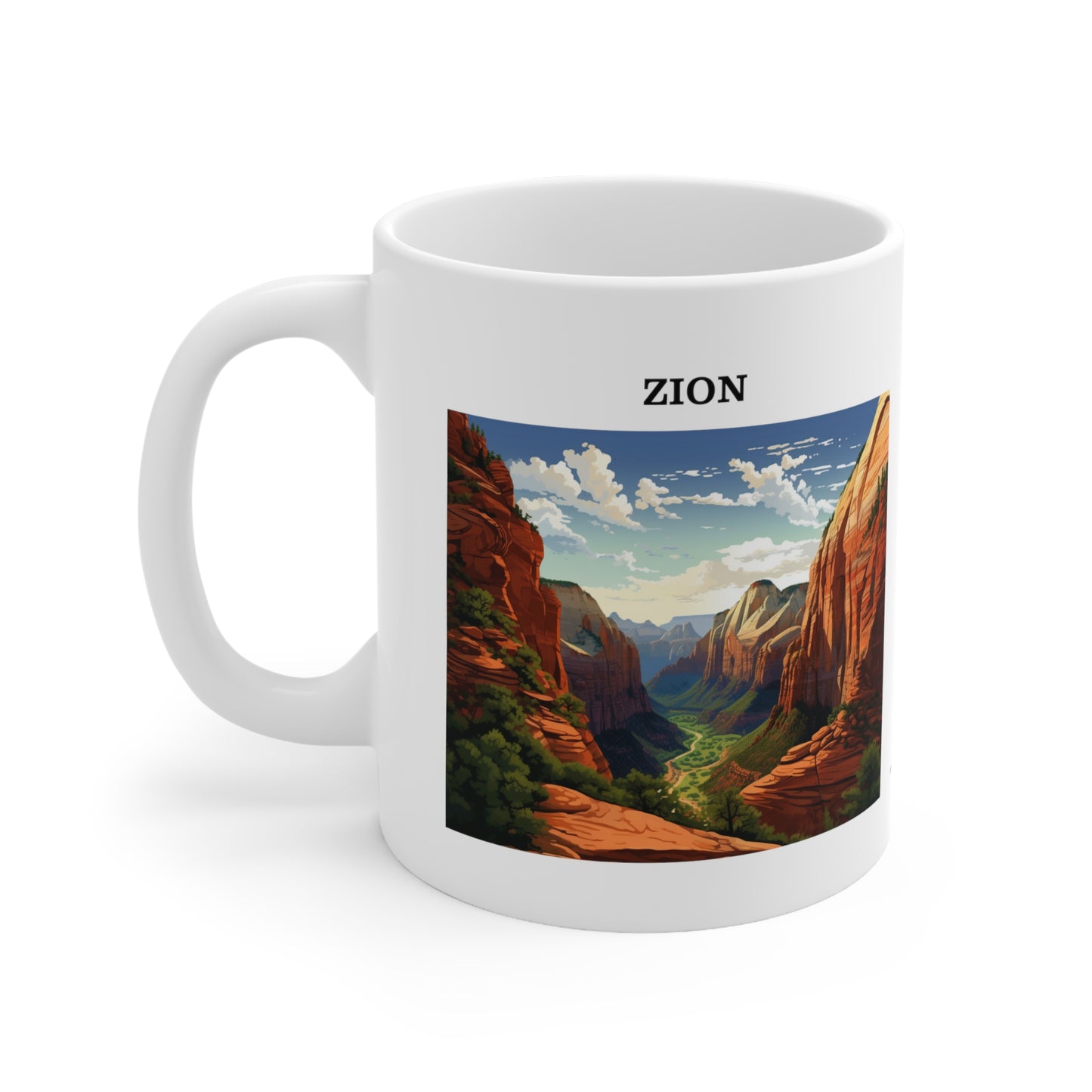 Zion Ceramic Mug 11oz