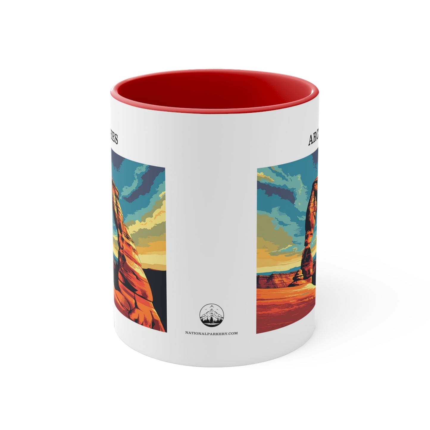 Arches Accent Coffee Mug, 11oz