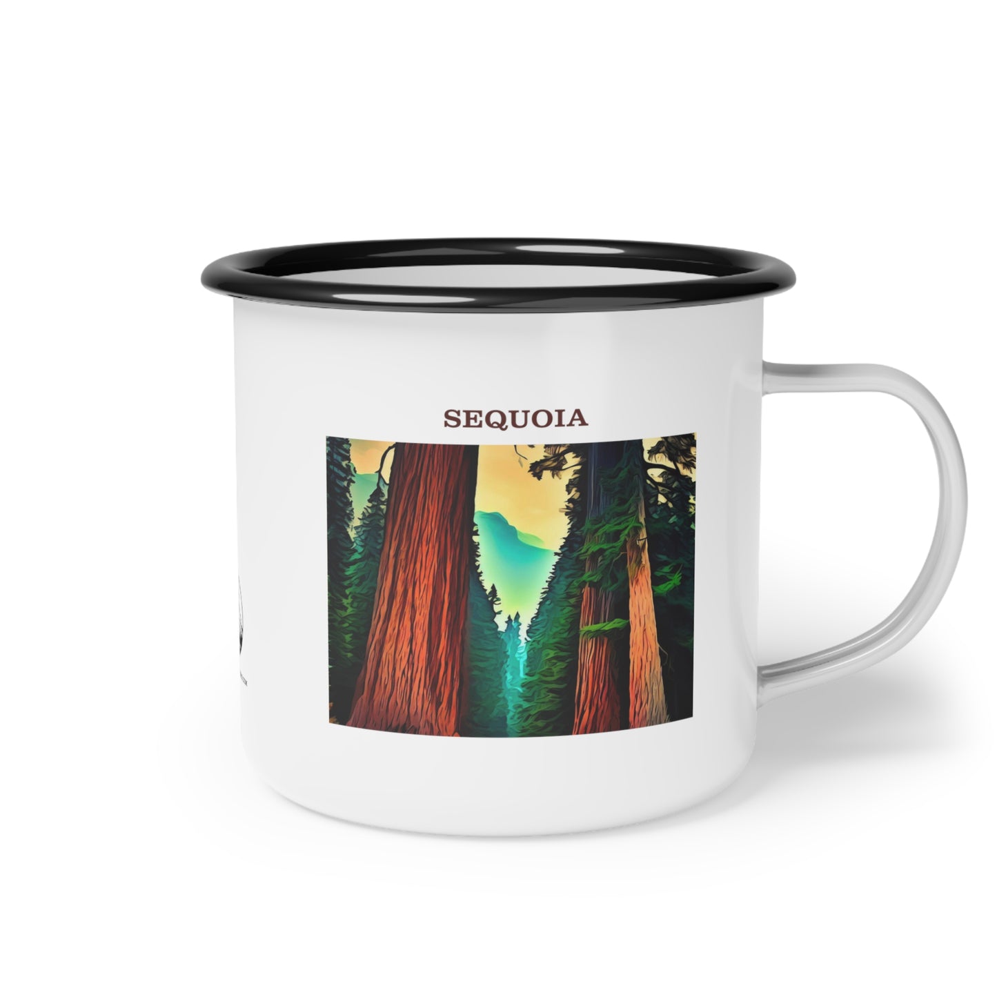 Sequoia Enamel Camp Cup