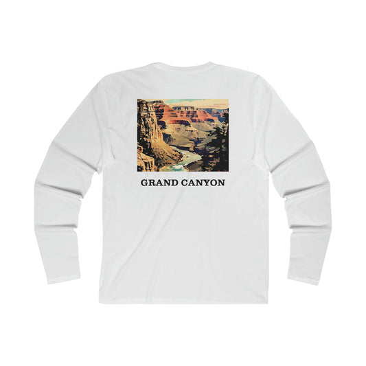 Grand Canyon Men's Long Sleeve Crew Tee