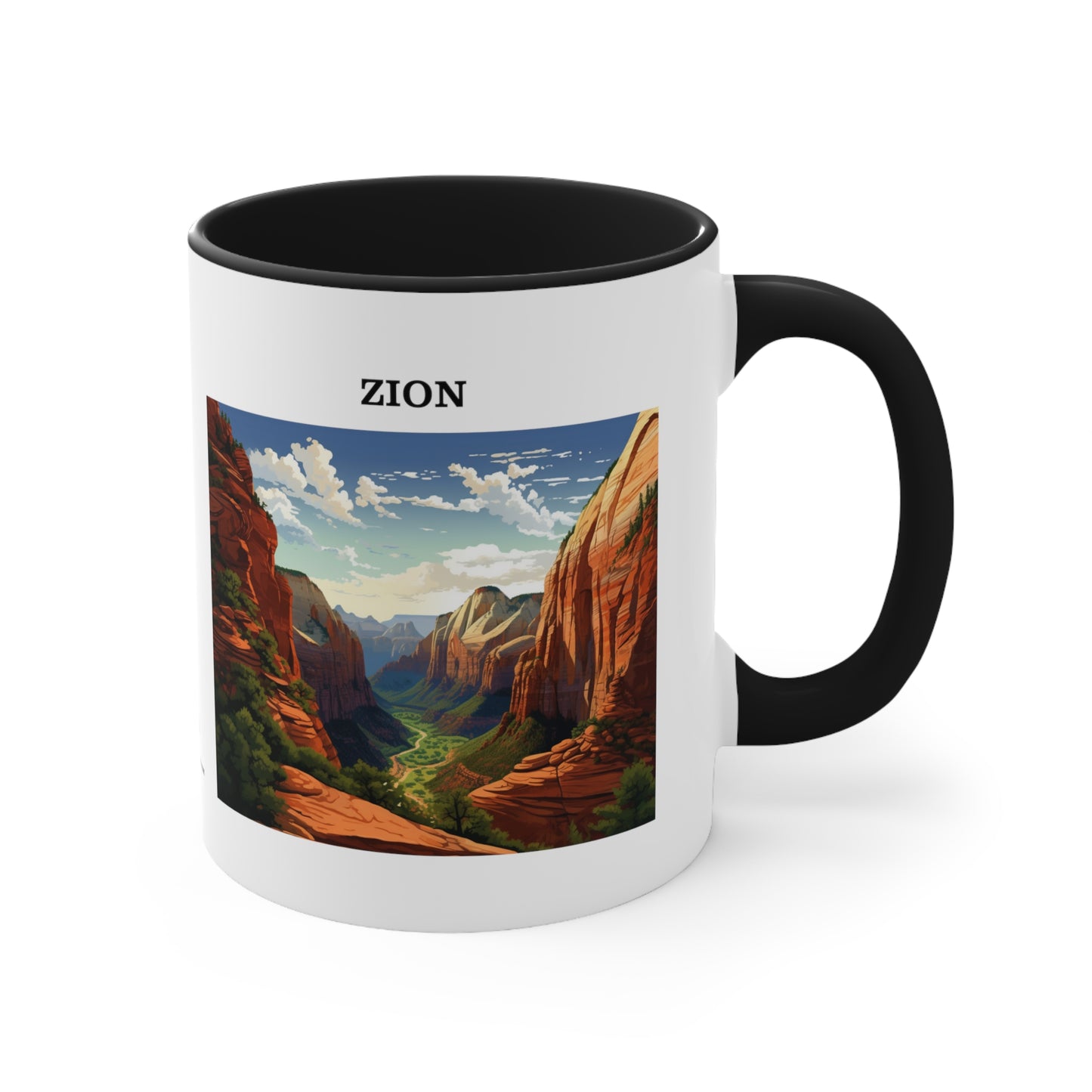 Zion Accent Coffee Mug, 11oz