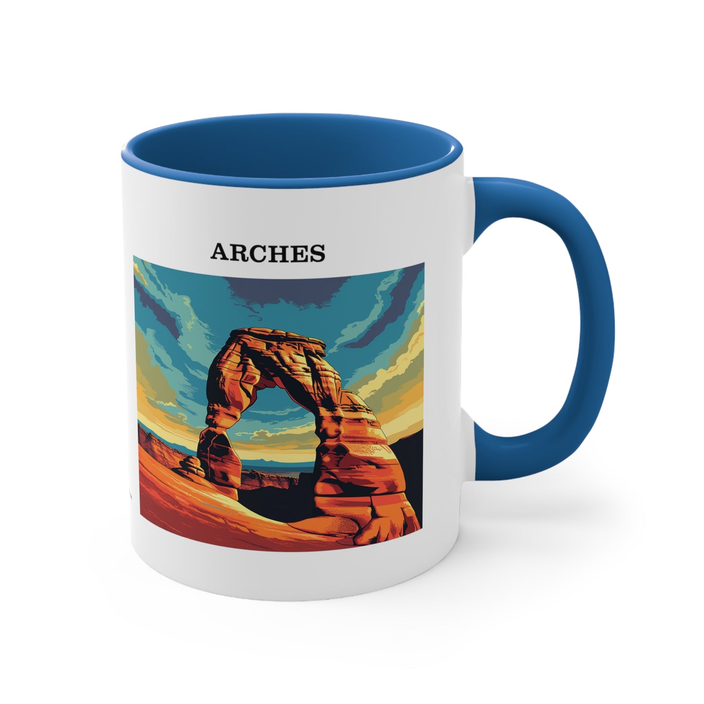 Arches Accent Coffee Mug, 11oz