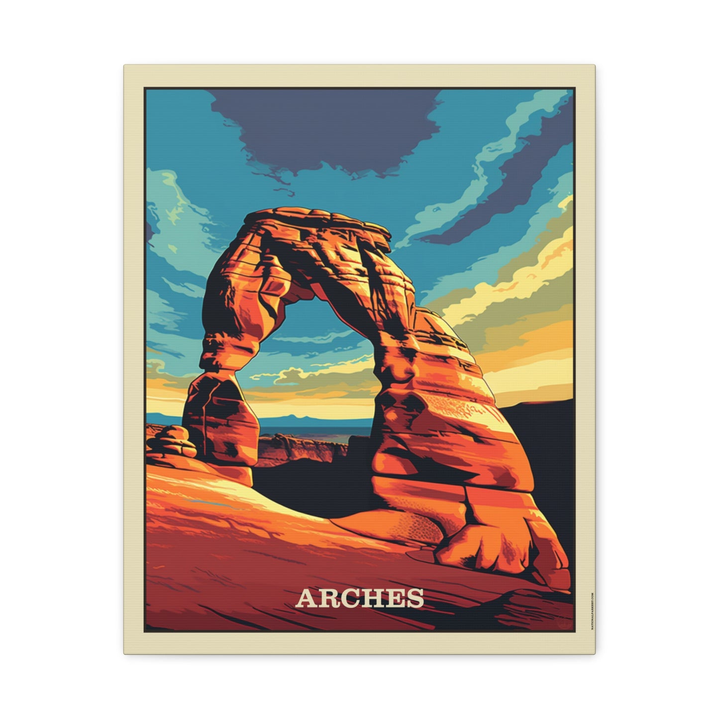 Arches Canvas Gallery Wrap