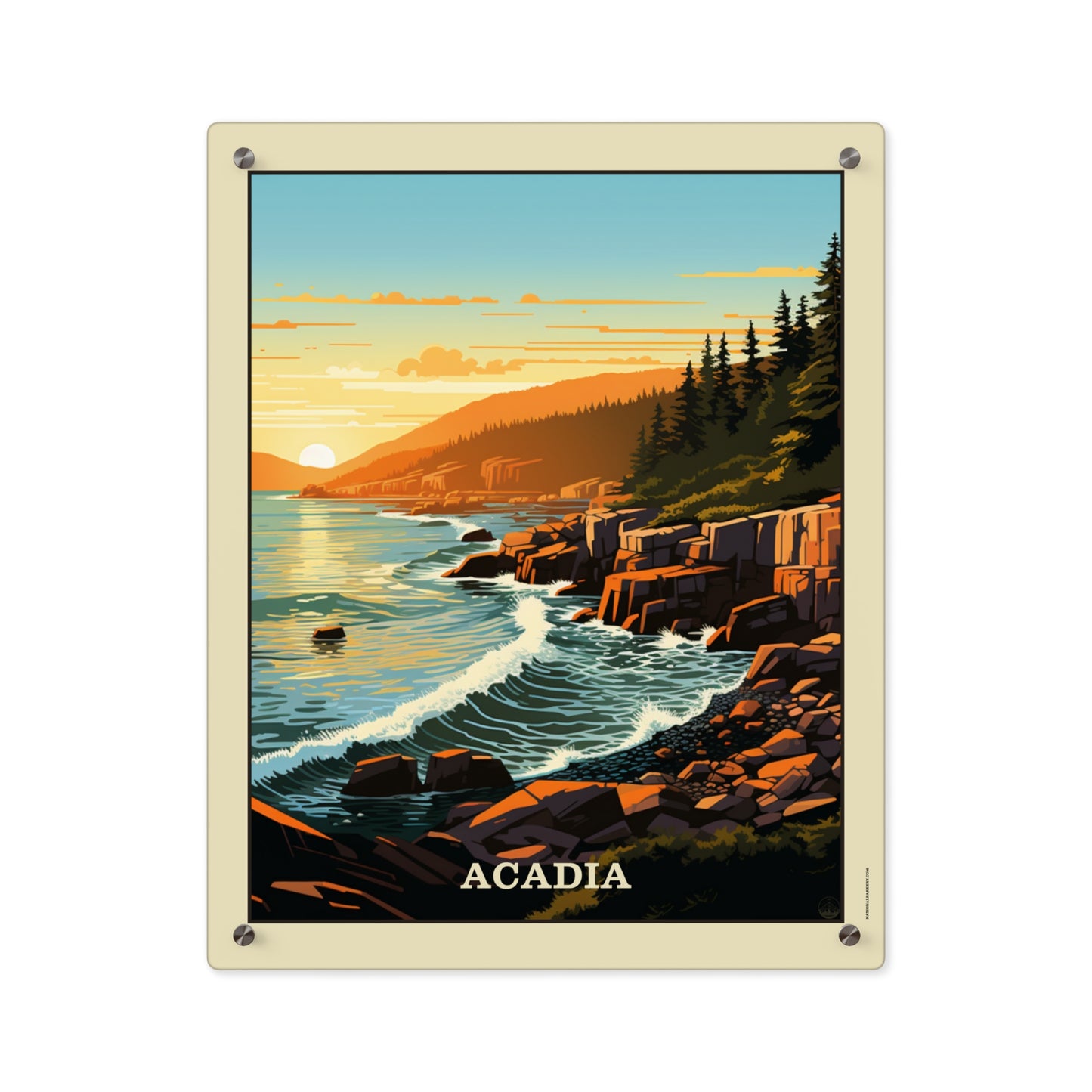 Acadia Acrylic Wall Art Panels