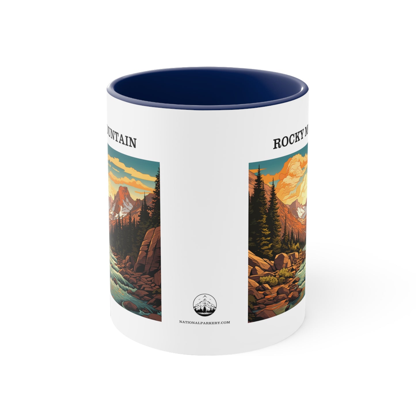 Rocky Mountain Accent Coffee Mug, 11oz