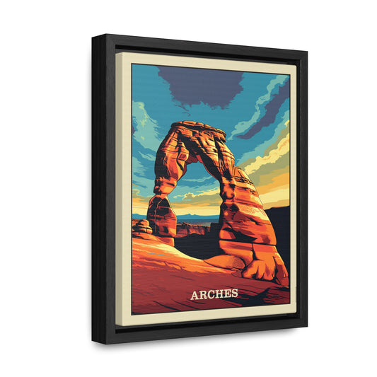 Arches Framed Gallery Canvas Wrap