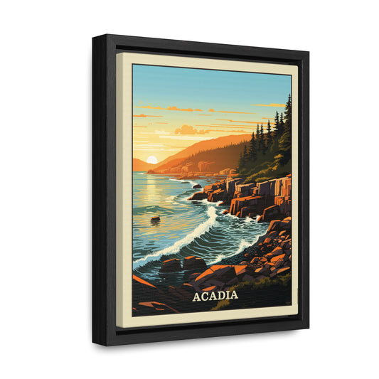 Acadia Framed Gallery Canvas Wrap