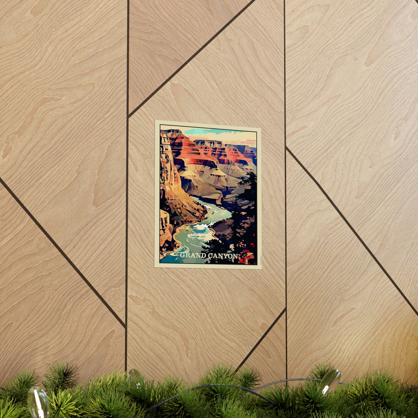 Grand Canyon I Matte Vertical Poster