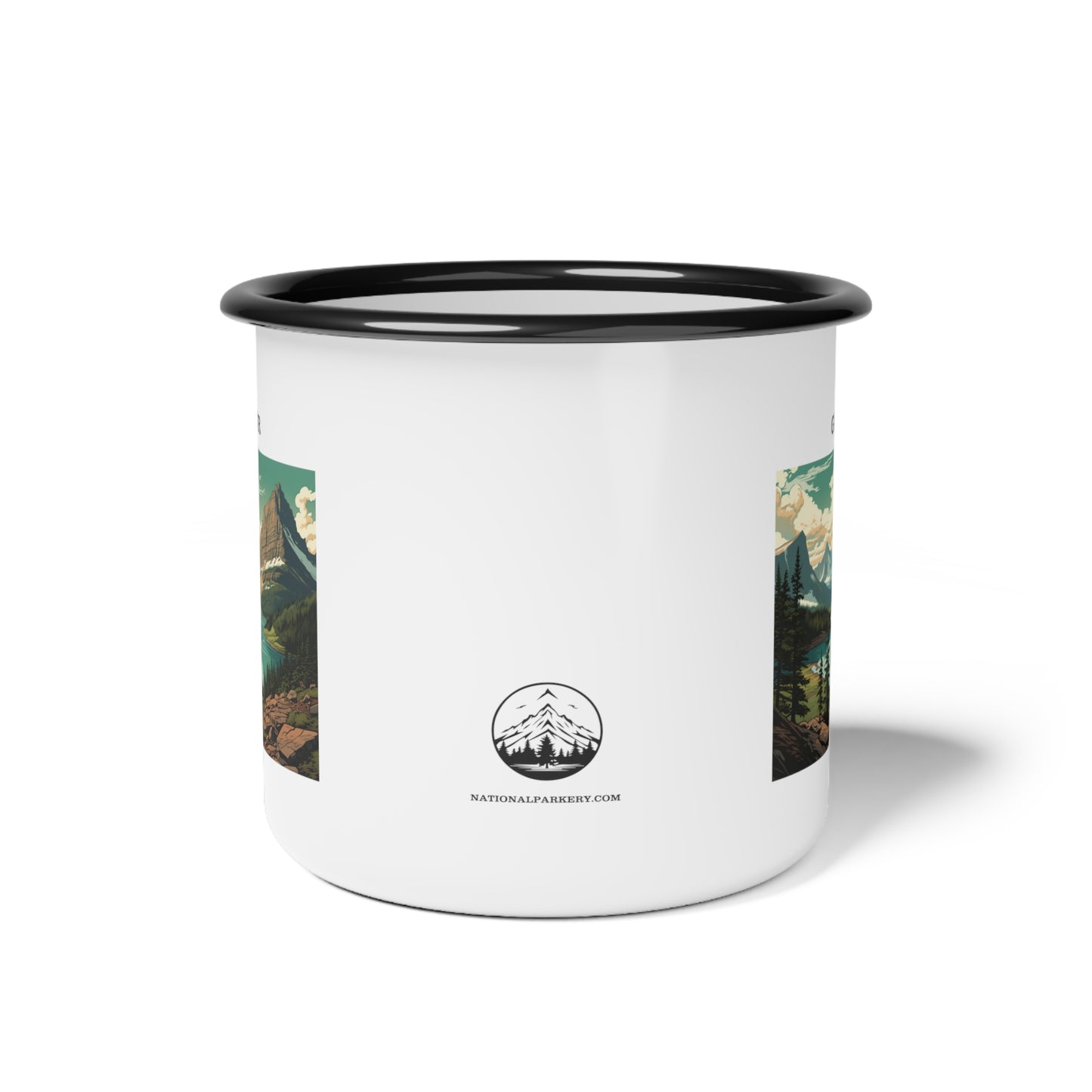 Glacier Enamel Camp Cup