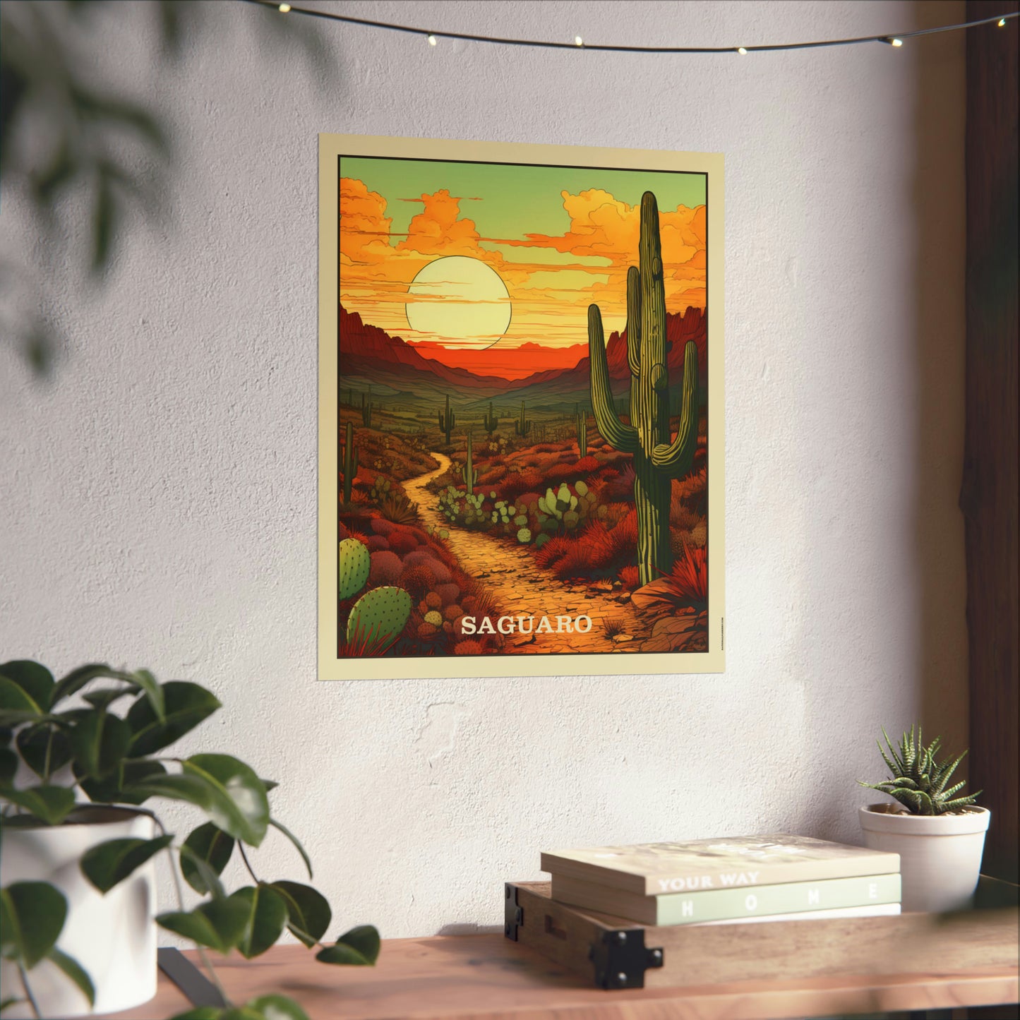 Saguaro Matte Vertical Poster