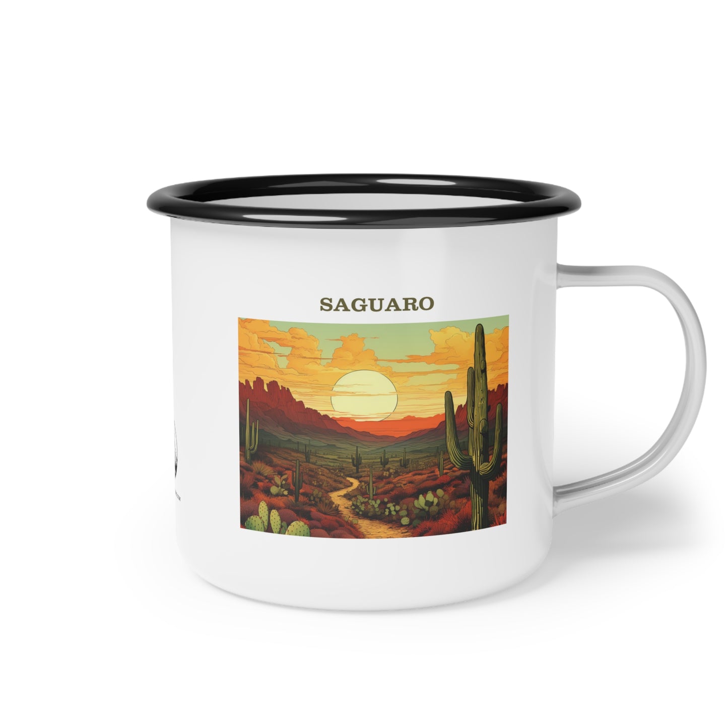 Saguaro Enamel Camp Cup