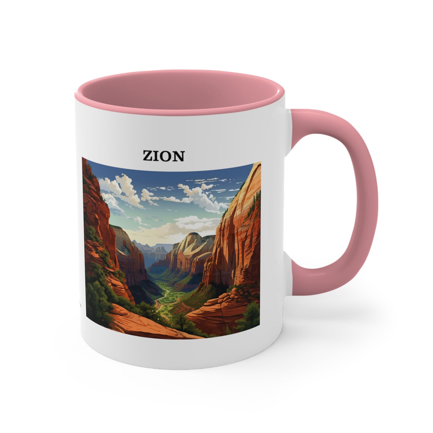 Zion Accent Coffee Mug, 11oz