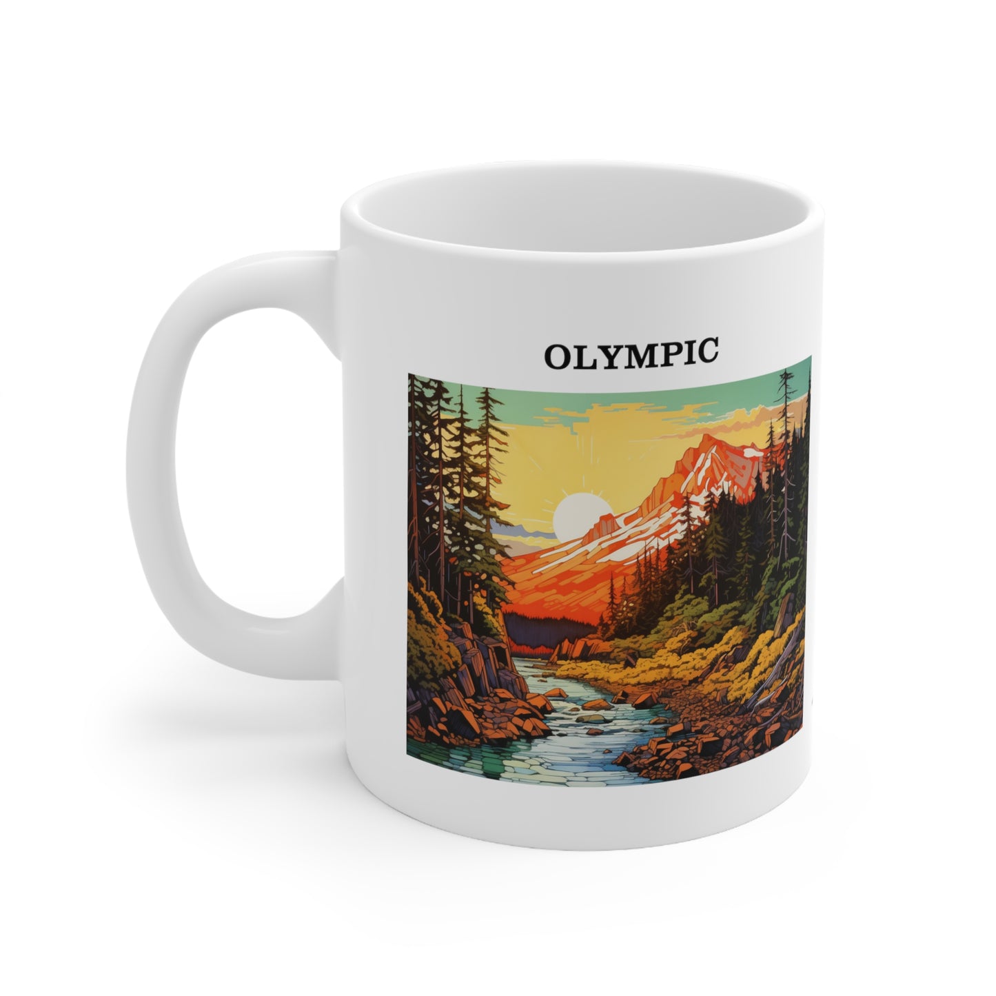 Olympic Ceramic Mug 11oz