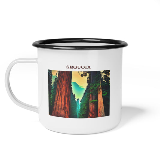 Sequoia Enamel Camp Cup