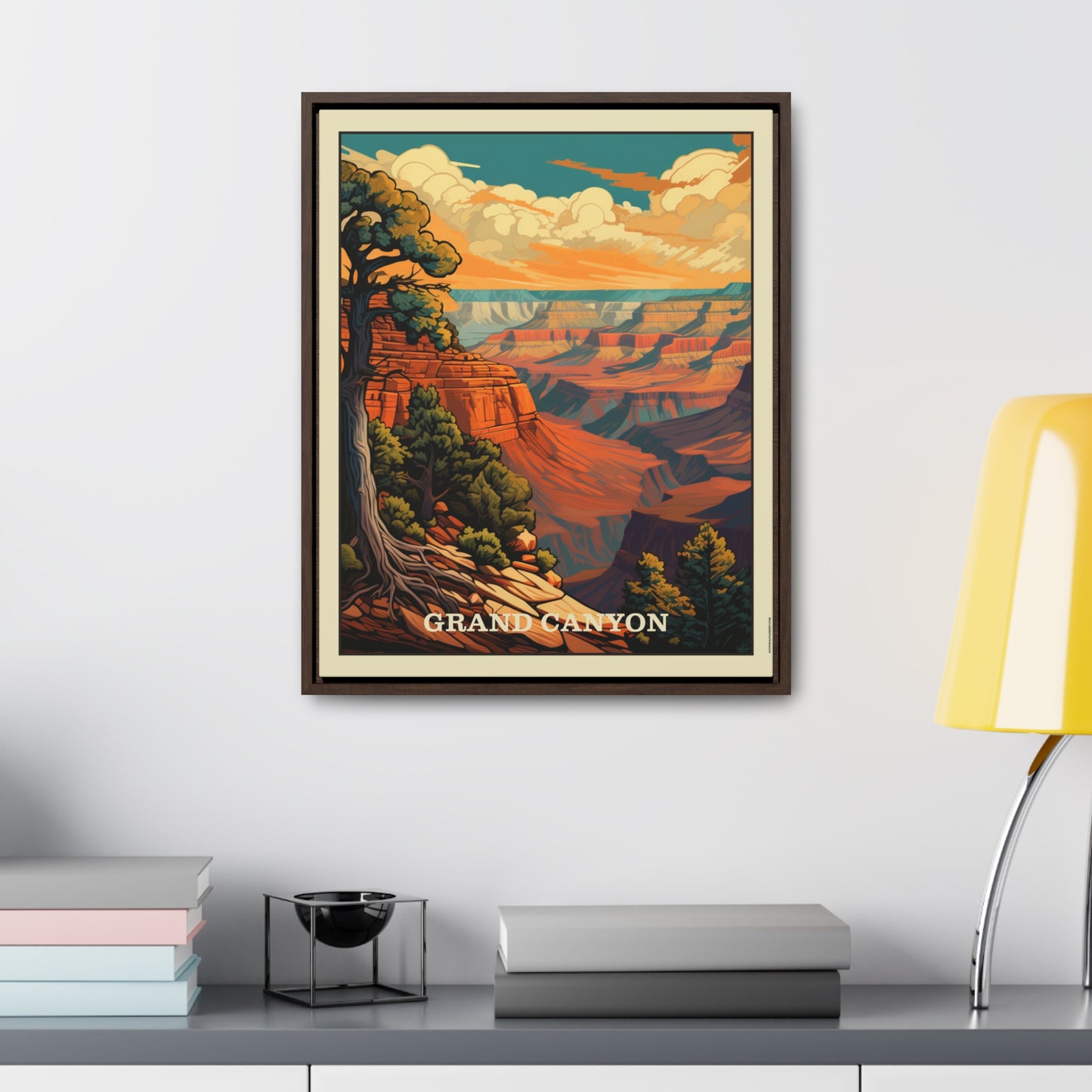 Grand Canyon II Framed Gallery Canvas Wrap