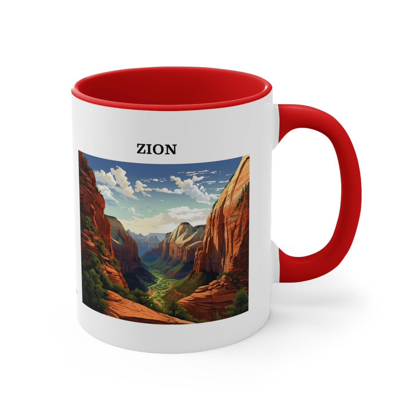 Zion Accent Coffee Mug, 11oz