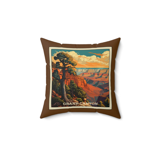 Grand Canyon II Square Indoor Pillow