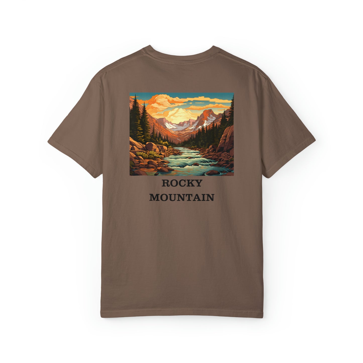 Rocky Mountain Unisex Garment-Dyed T-shirt