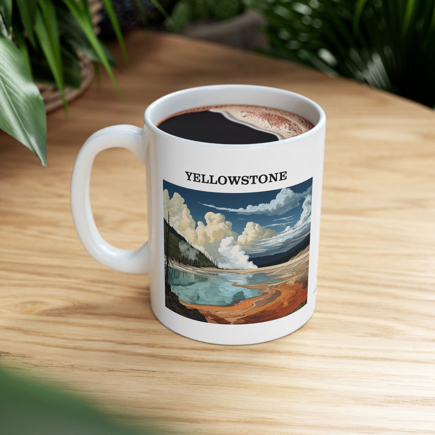 Yellowstone Ceramic Mug 11oz