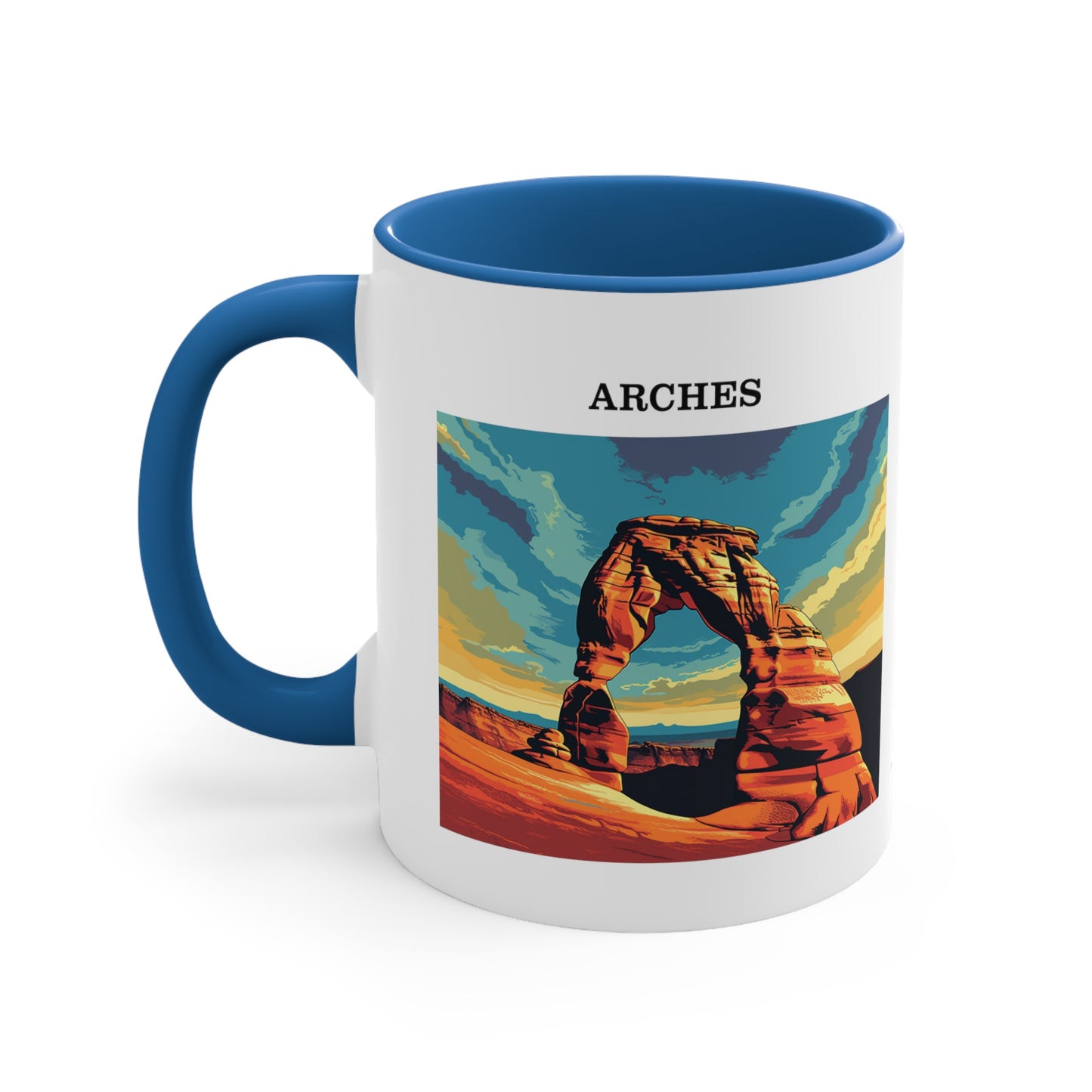 Arches Accent Coffee Mug, 11oz