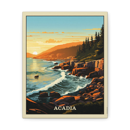 Acadia Canvas Gallery Wrap