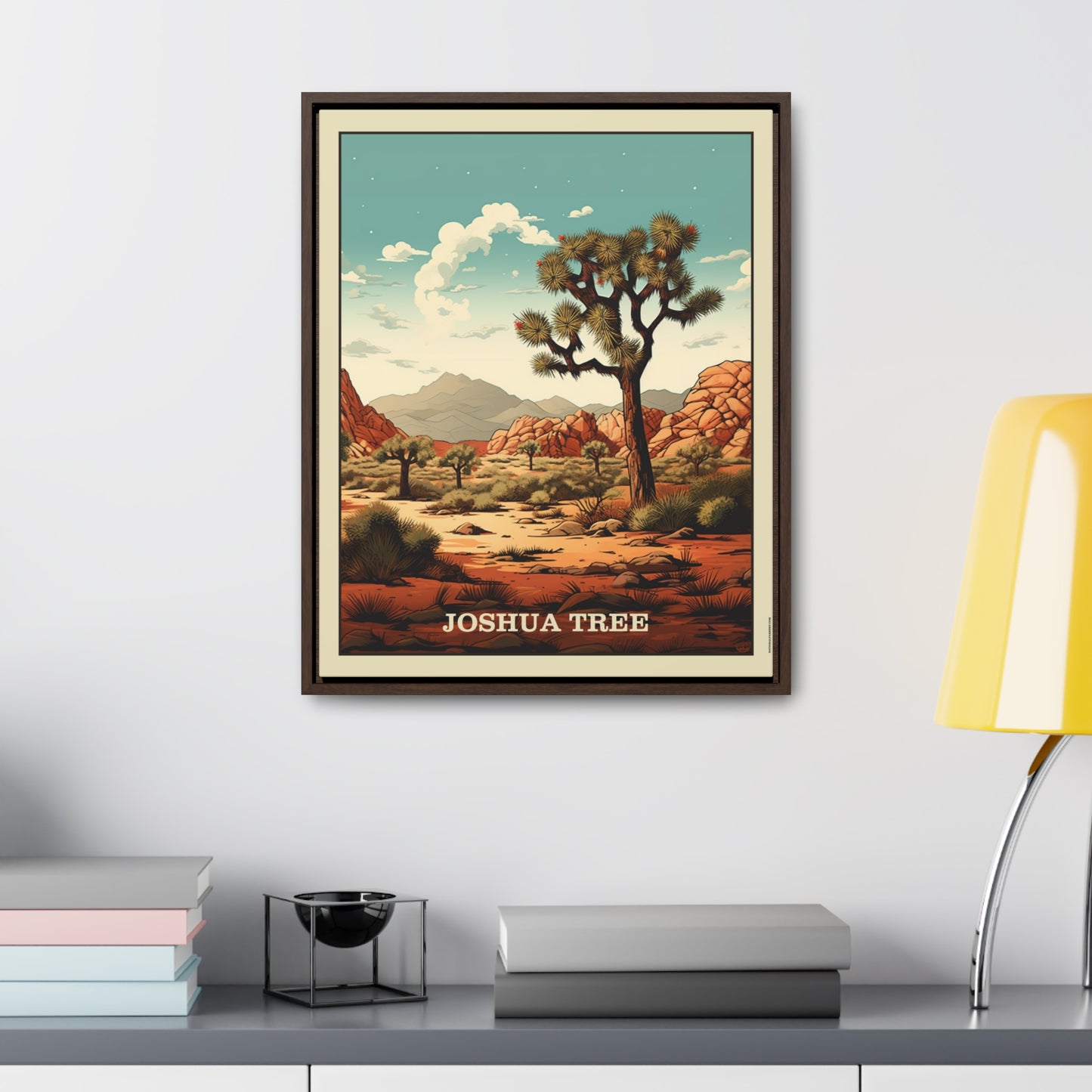 Joshua Tree Framed Gallery Canvas Wrap