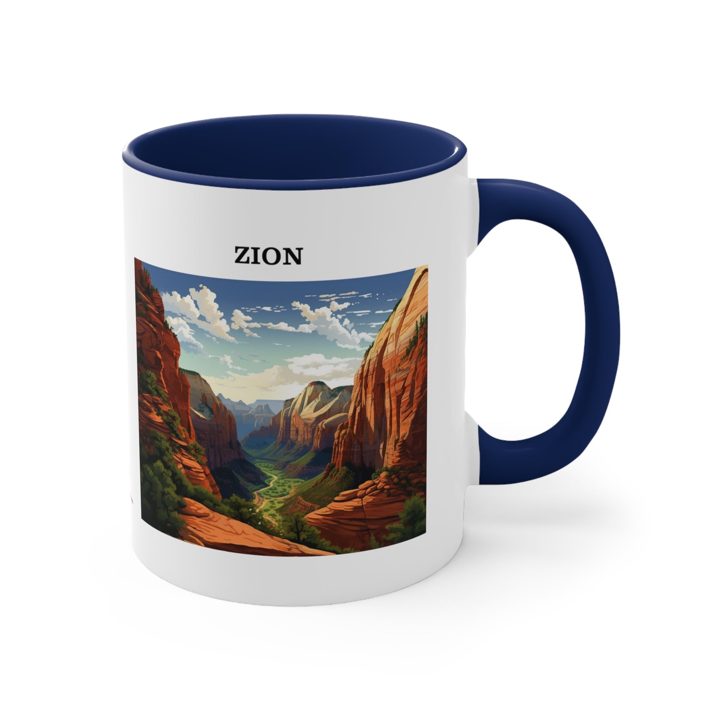 Zion Accent Coffee Mug, 11oz