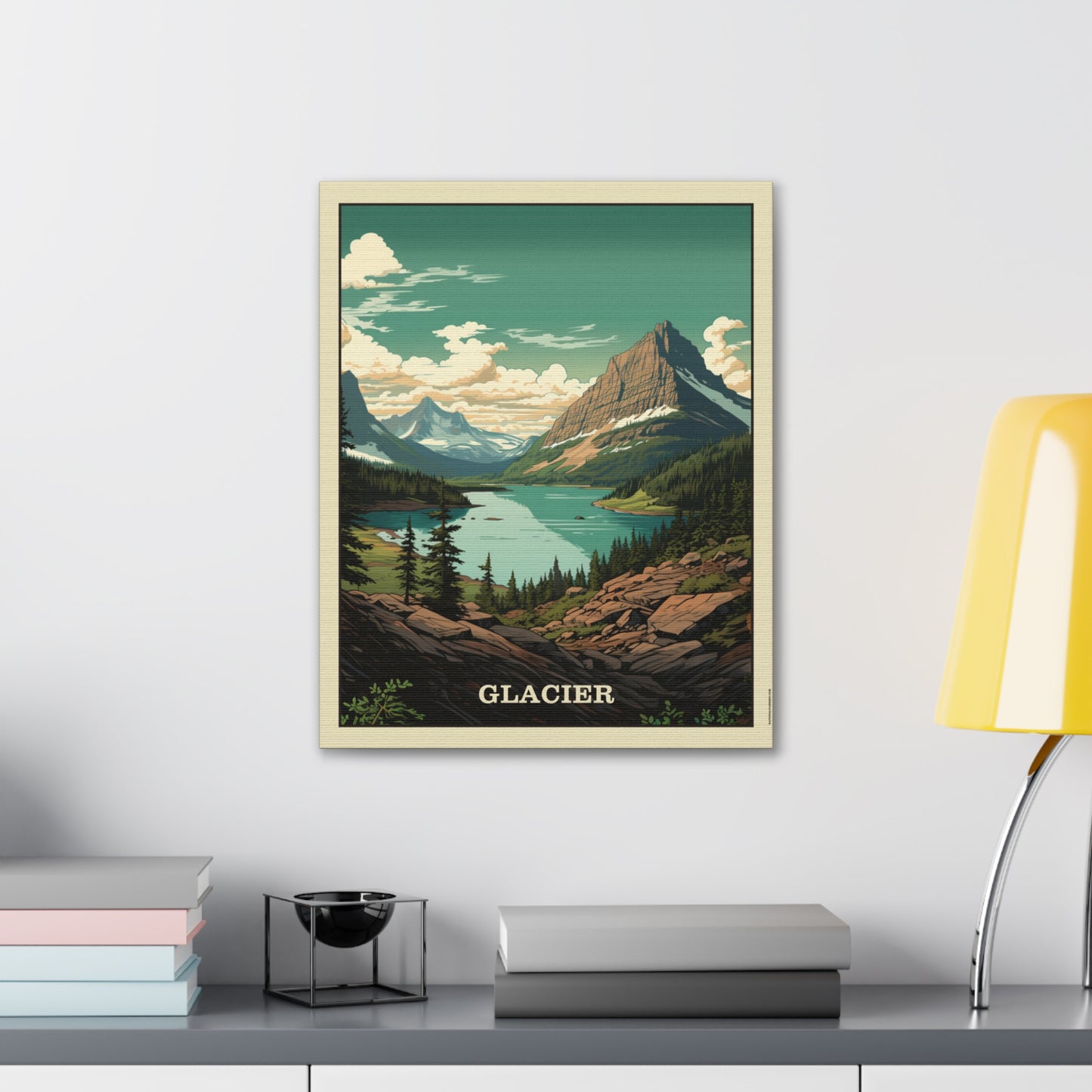 Glacier Canvas Gallery Wrap