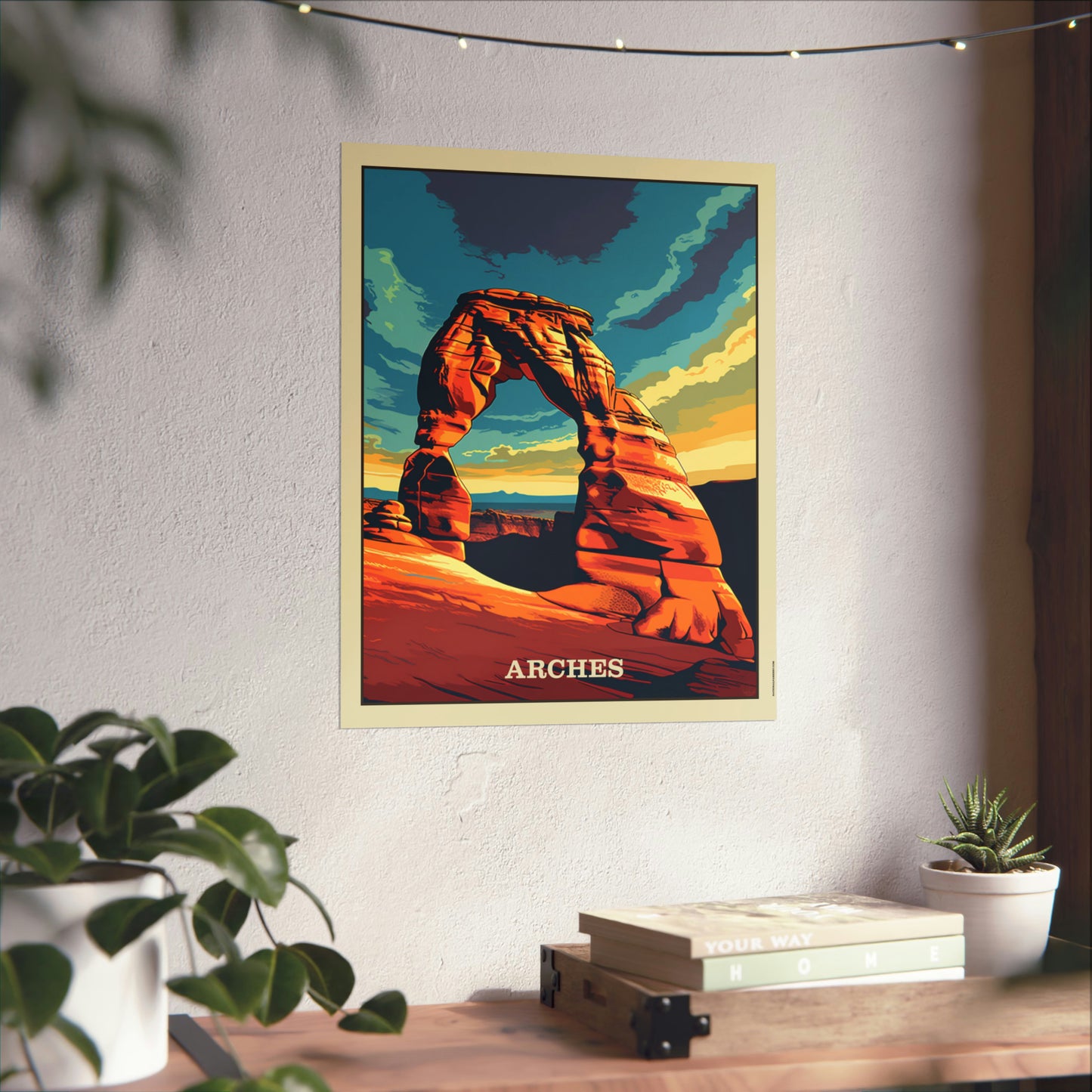 Arches Matte Vertical Poster