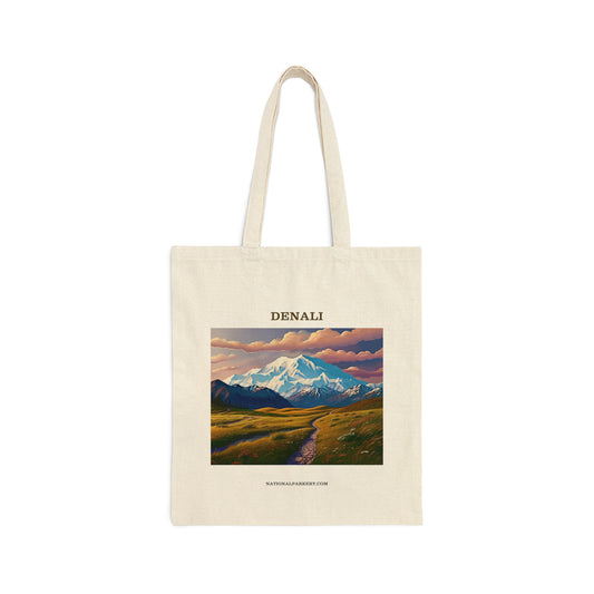 Denali Cotton Canvas Tote Bag